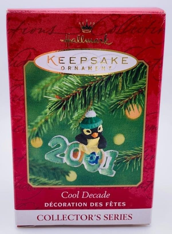 2001 Cool Decade Hallmark Ornament Penguin
