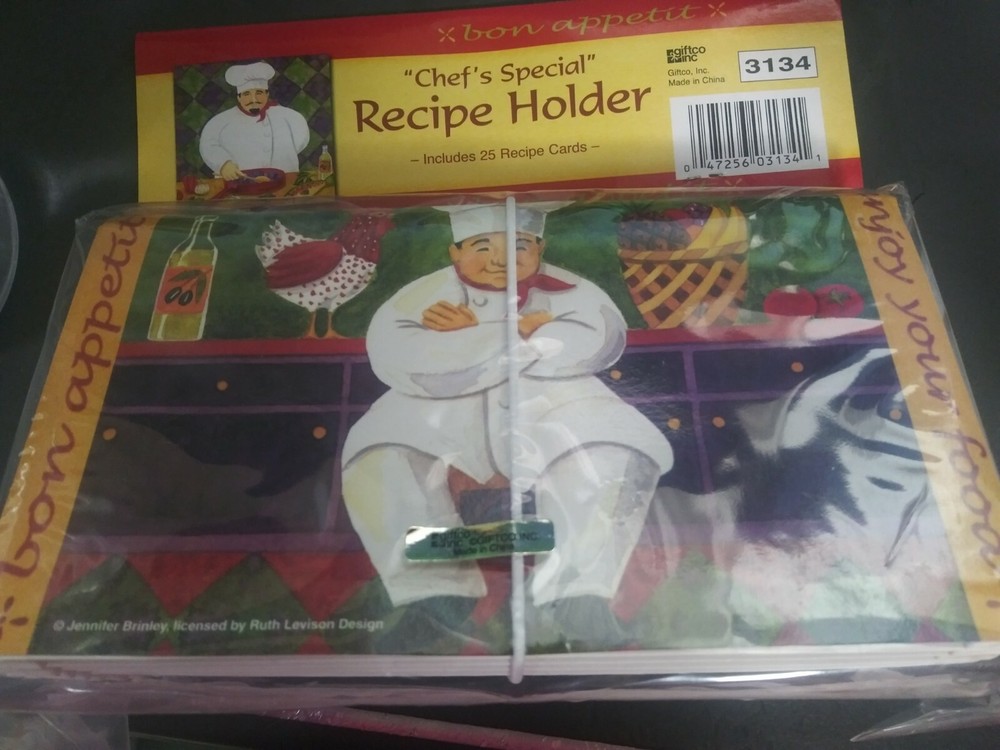 Bon Appetit Chef's Special Recipe Holder