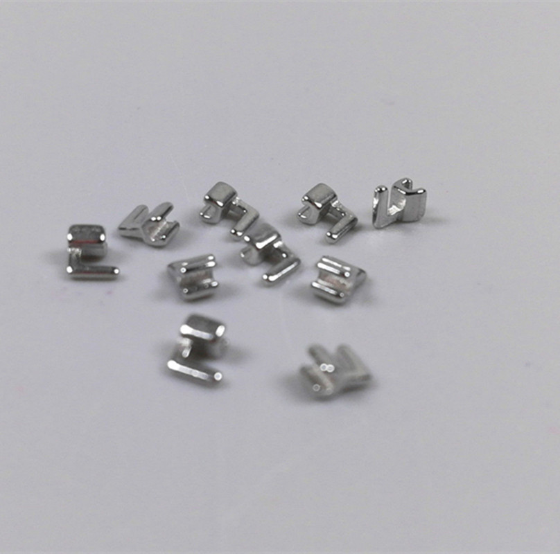 100 Pc Dental Orthodontic Sliding Crimpable Hooks Long Right/Left Bi-Birectional