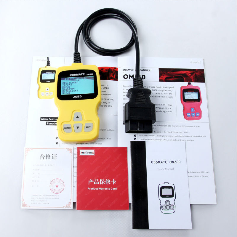 JOBD Diagnostic Engine Fault Car OBD2 Code Reader Scan Tool Turn off MIL Light