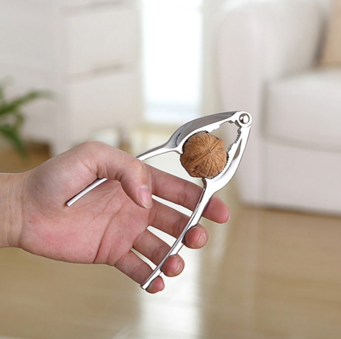 Multi-functional Stainless Seafood Plier Cracker Nuts Walnuts Crab Sheller Tool