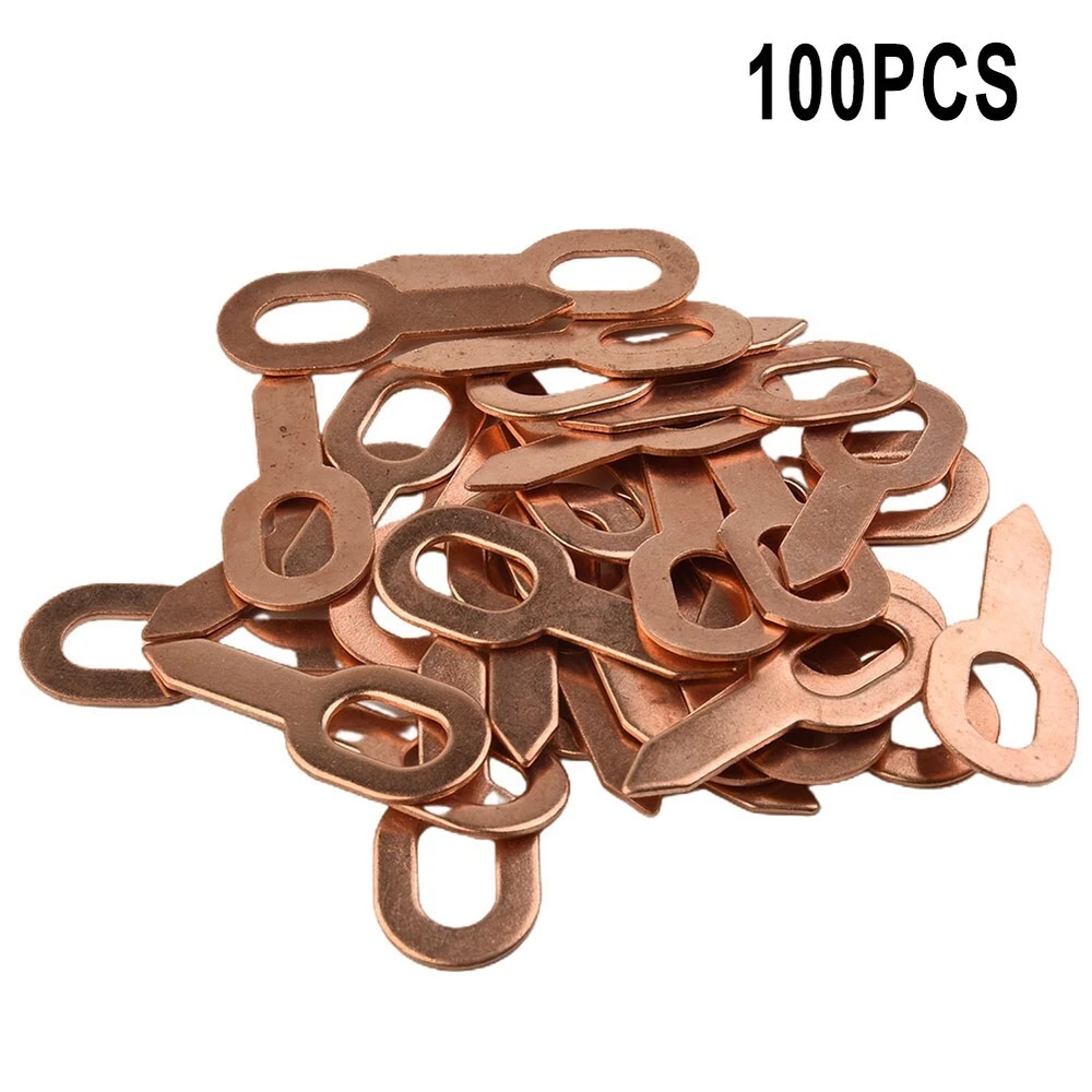100x Dent Puller Ring For Spot Welding Welder Car Body Panel Pulling Washer Tool
