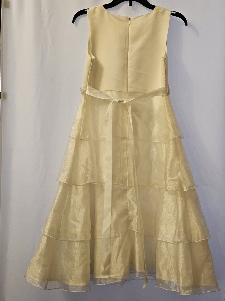 Girl's Size 10 Formal White