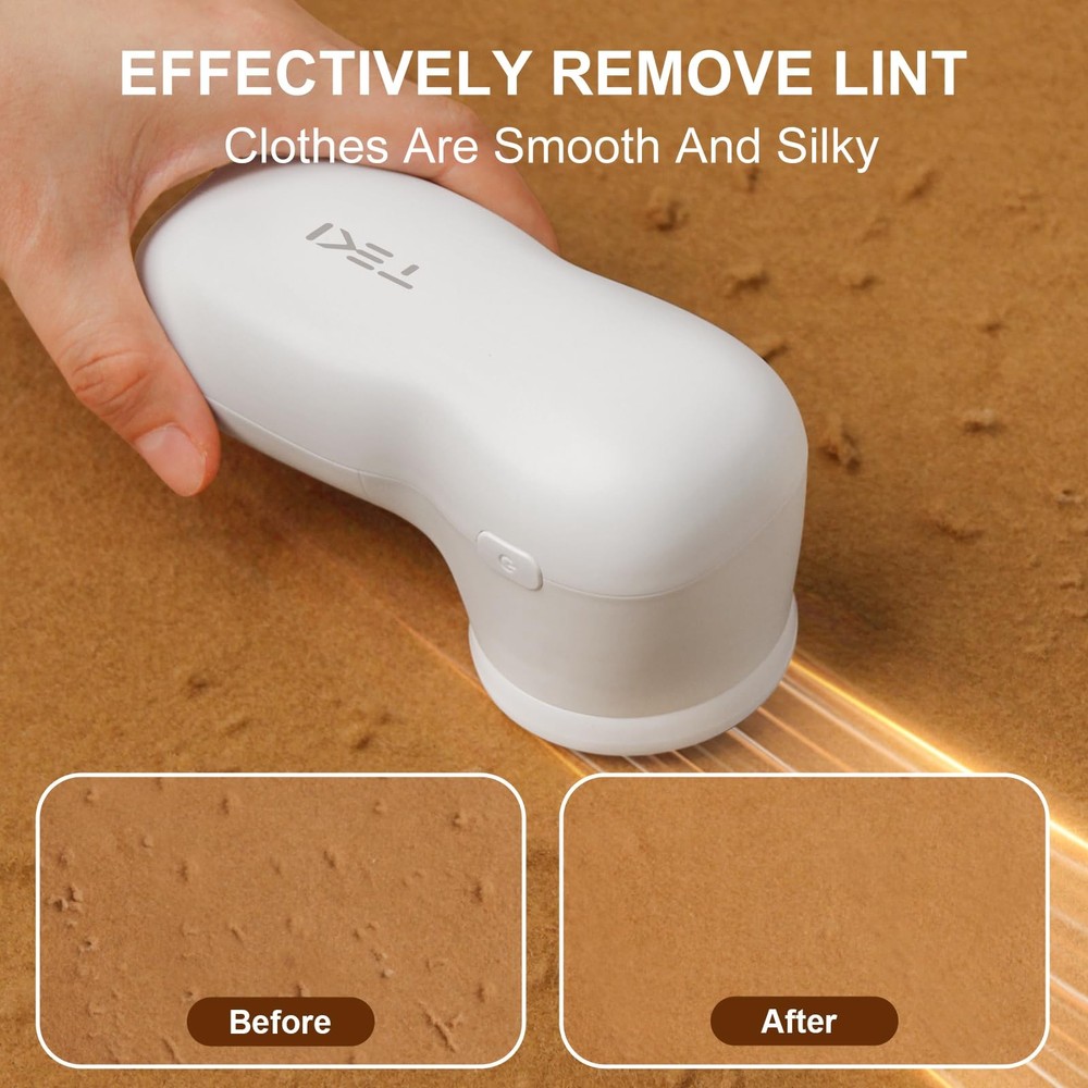 Fabric Shaver Lint Remover Sweater Shavers to Remove Small, White