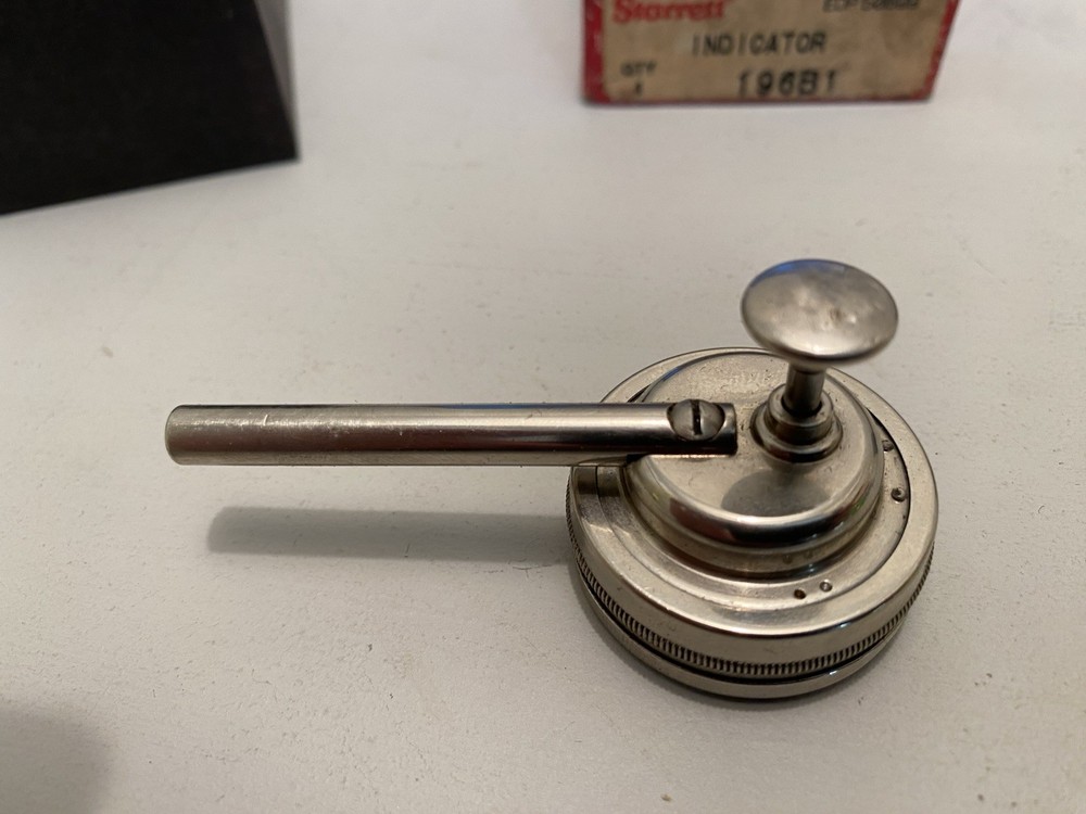Starrett 196B1 Dial Test Indicator .001"