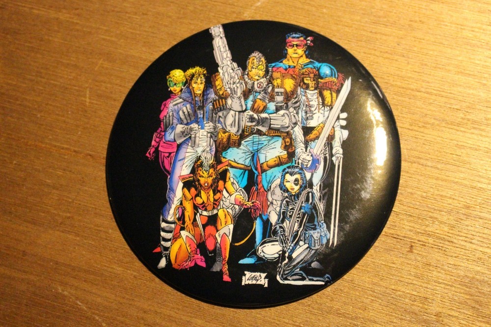 X-Men & X-Force 6 inch Buttons/Pins, Pristine