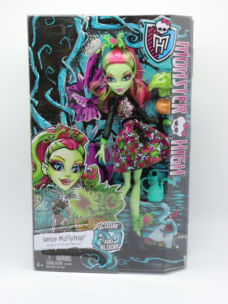 Monster High Gloom & Bloom Venus McFlytrap 2014 NIB
