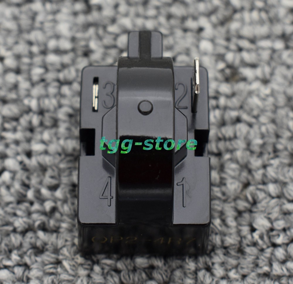 2X NEW Start Relay 4.7Ohm 1Pin For QP2-4.7 QP2-4.7G Refrigerator PTC Starter