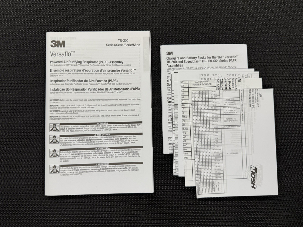 3M Versaflo TR-306N Package, w/ Battery