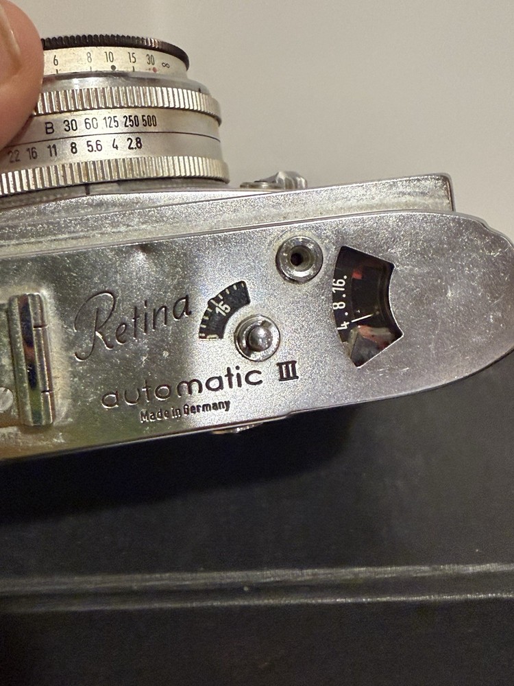 Kodak Retina Automatic III 35MM Camera Untested