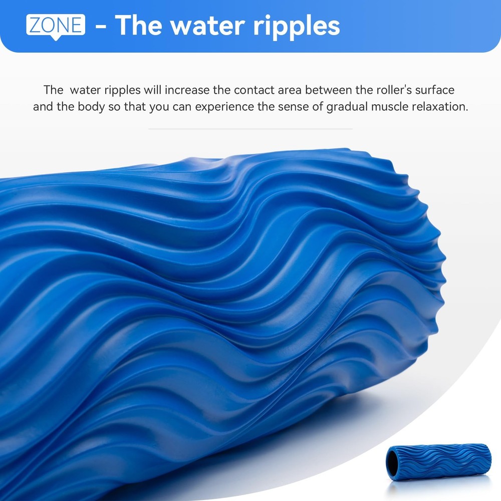 Foam Roller Medium Density Back Roller for Deep Tissue Muscle Massage of The ...