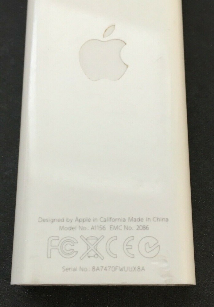 Apple Original 1th Generation Air Mac Remote A115 Used Withe