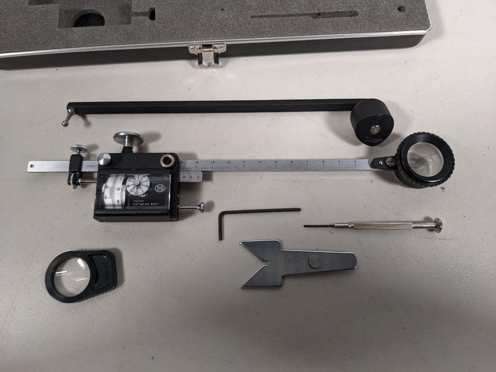 THS Planimeter Boxed Set 55-8427 Drafting Measuring Tool w/Case