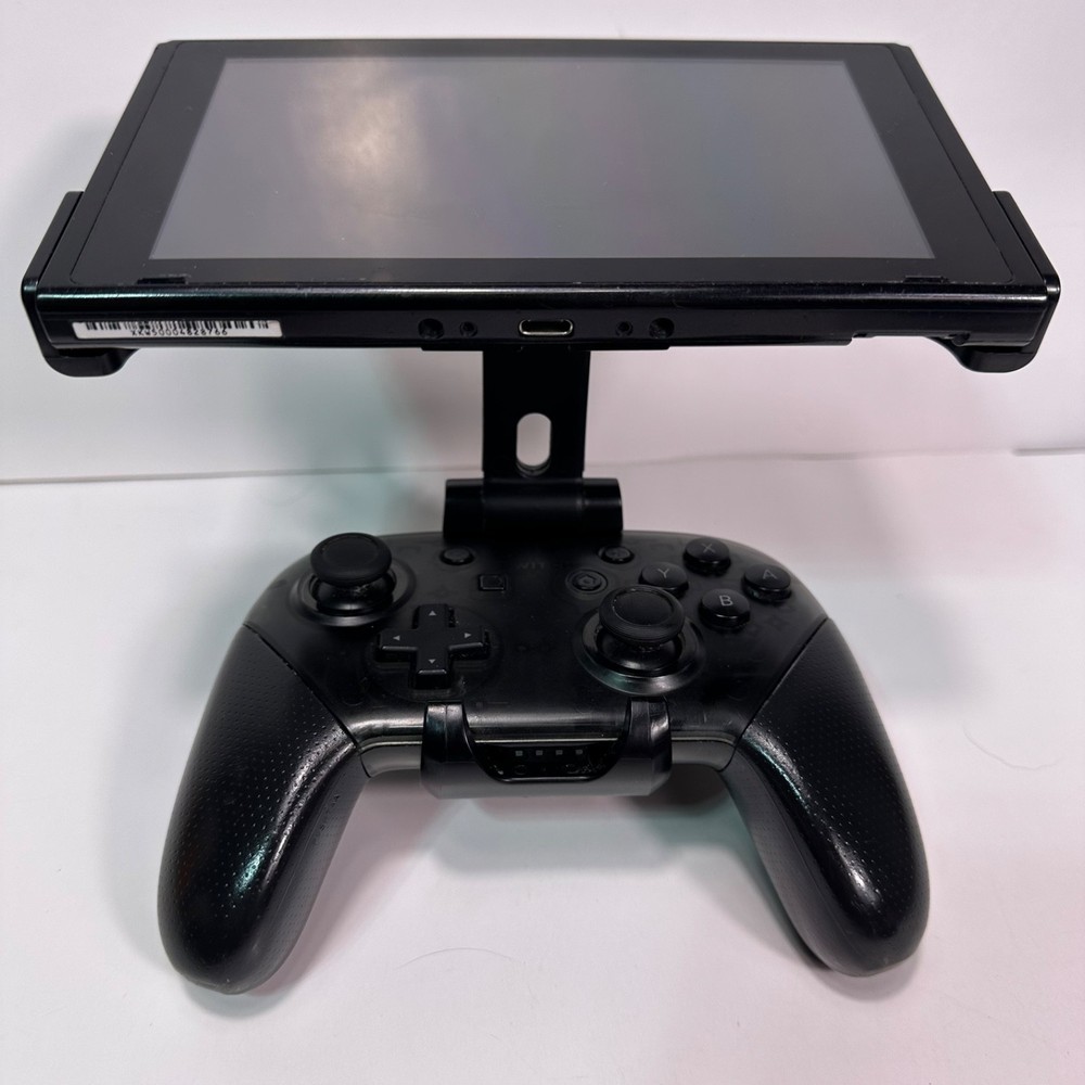 Nintendo Switch Accessory Bundle Grip Case Straps Dock Adapter Joy-Con Kit Lot