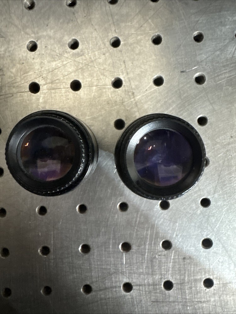 NIKON CFI 10X/22 MICROSCOPE EYEPIECE PAIR FOR ECLIPSE, E & I SERIES Microscopes