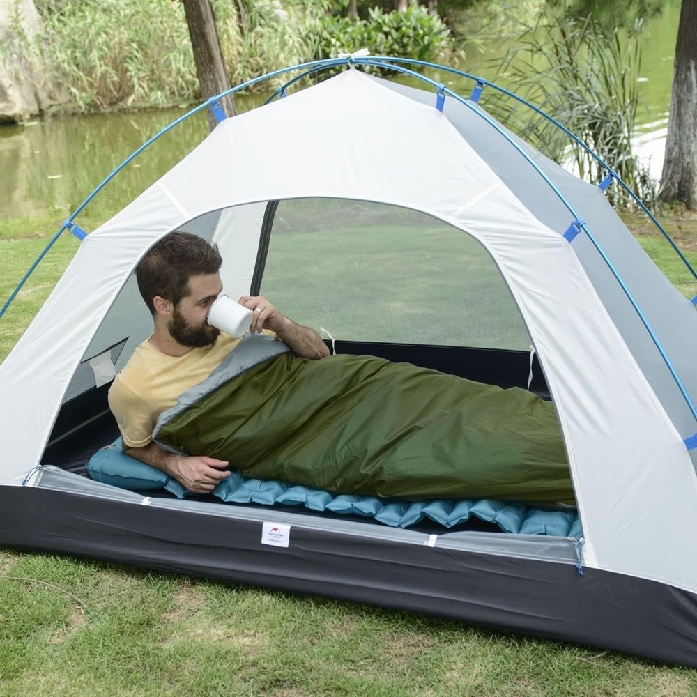 Lightweight Compact Sleeping Bag, 59℉/32℉ Envelope Ultralight Backpacking Sle...