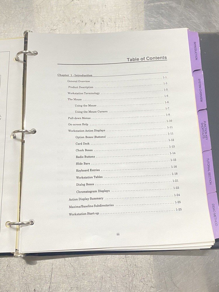 Waters Maxima 820 Chromatography Workstation - Users Guide / Instructions Manual