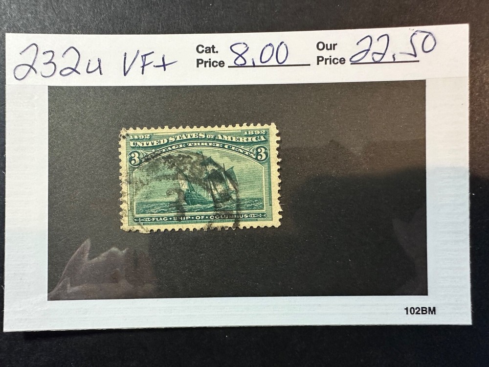 Scott #  232 ***NICE***      2024 Scott Catalogue Value $ 8.00