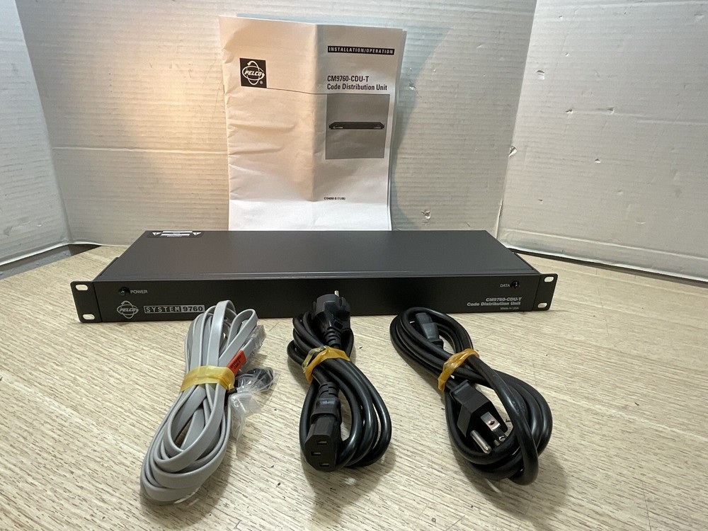 Pelco CM9760-CDU-T Matrix Code Distribution Unit TX VER 16CH/GAR564