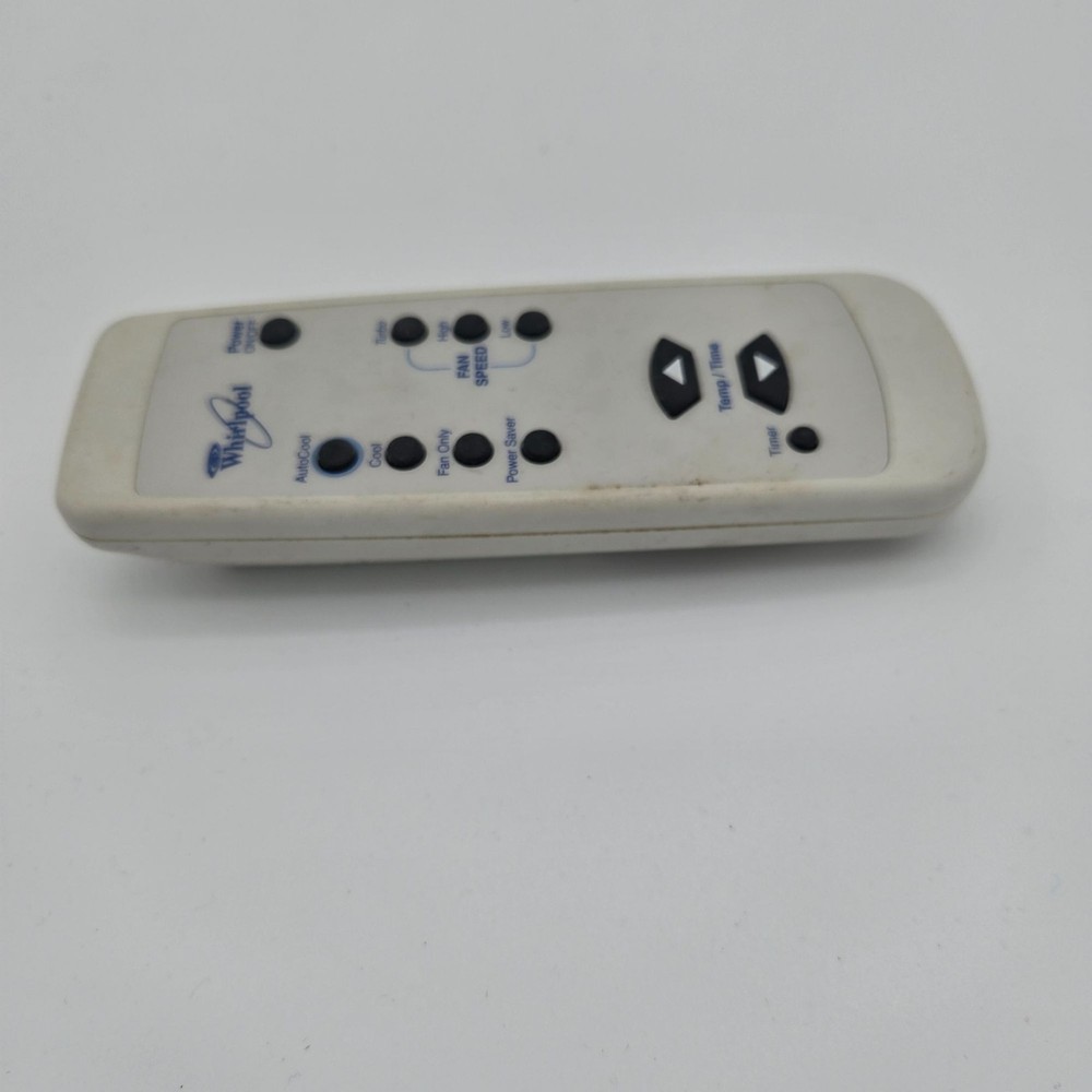 Whirlpool White Remote Control For Air Conditioner With Multiple Modes