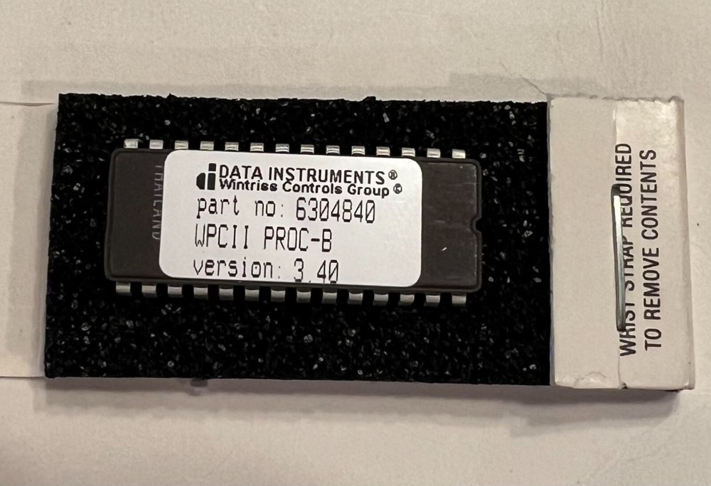 SEMTROINCS DATA INSTRUMENTS CHIPS TRIP DATA HANDLER 6304840 Version 3 40