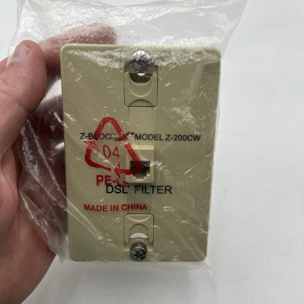 EXCELSUS TECHNOLOGIES Z-BLOCKER MODEL Z-200CW DSL FILTER - NEW SEALED