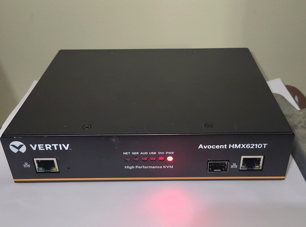 VERTIV Avocent HMX6210T High Performance KVM Transmitter Rack Rail Studio