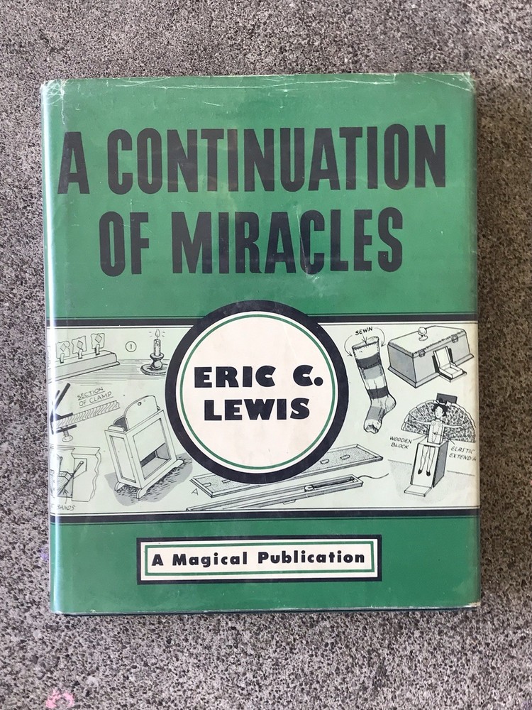 Eric C. Lewis Miracles Trilogy Magic Books (Signed)