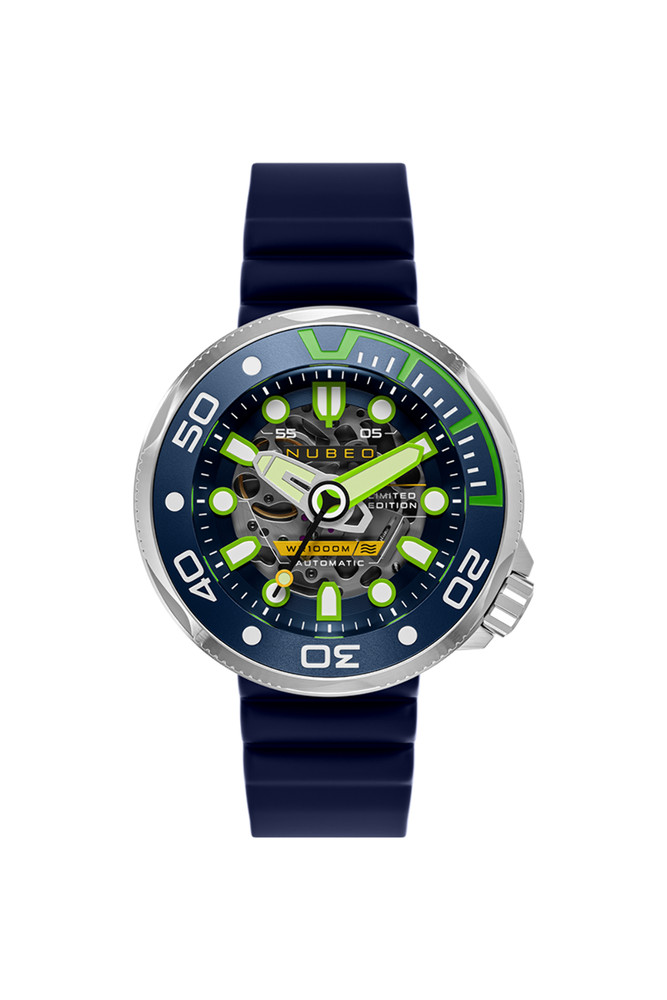 Ventana Skeleton Automatic Limited Edition Sea Blue