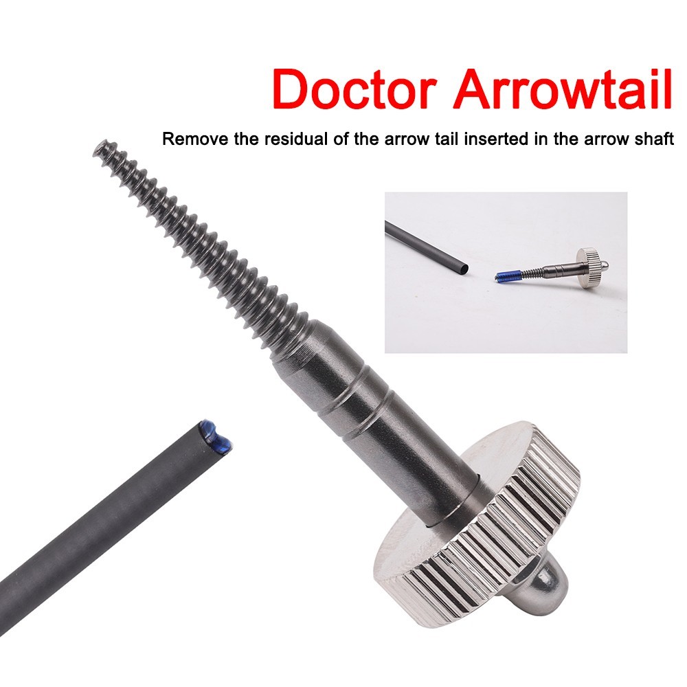 Doctor Arrowtail Archery Arrow Nock Removal Tool Insert Broken Tail Puller