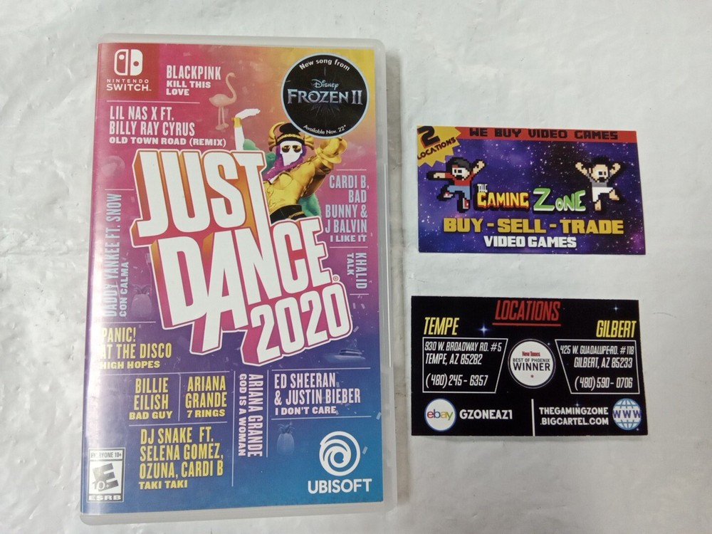 (BOX ONLY) Just Dance 2020 - Nintendo Switch **NO GAME INCLUDED**