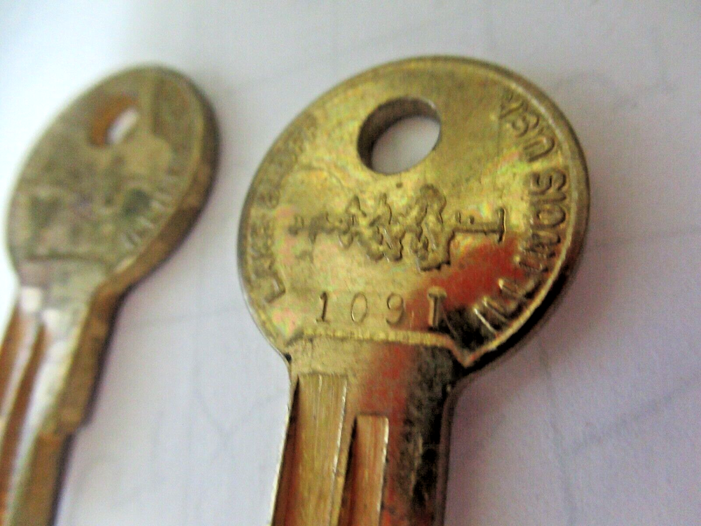 2- Timberline 109TT File Cabinet Key