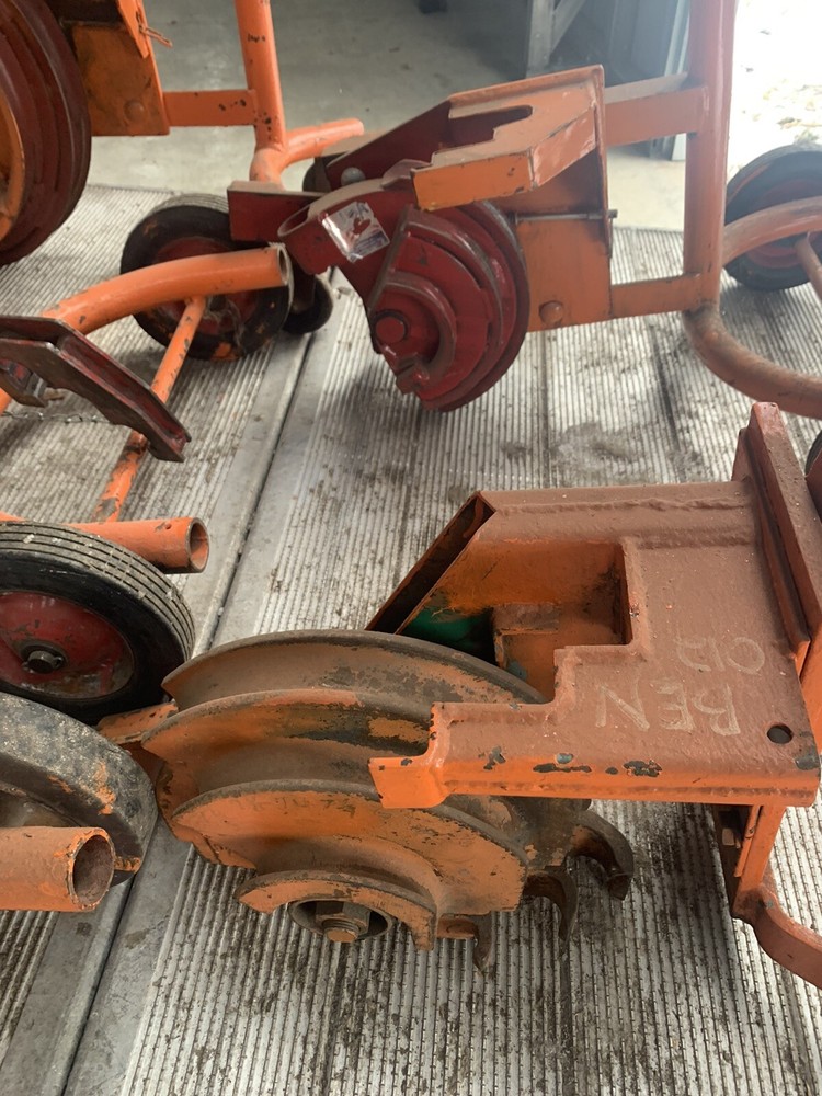 MECHANICAL CONDUIT BENDERS FOR ELECTRICAL PIPE - USED