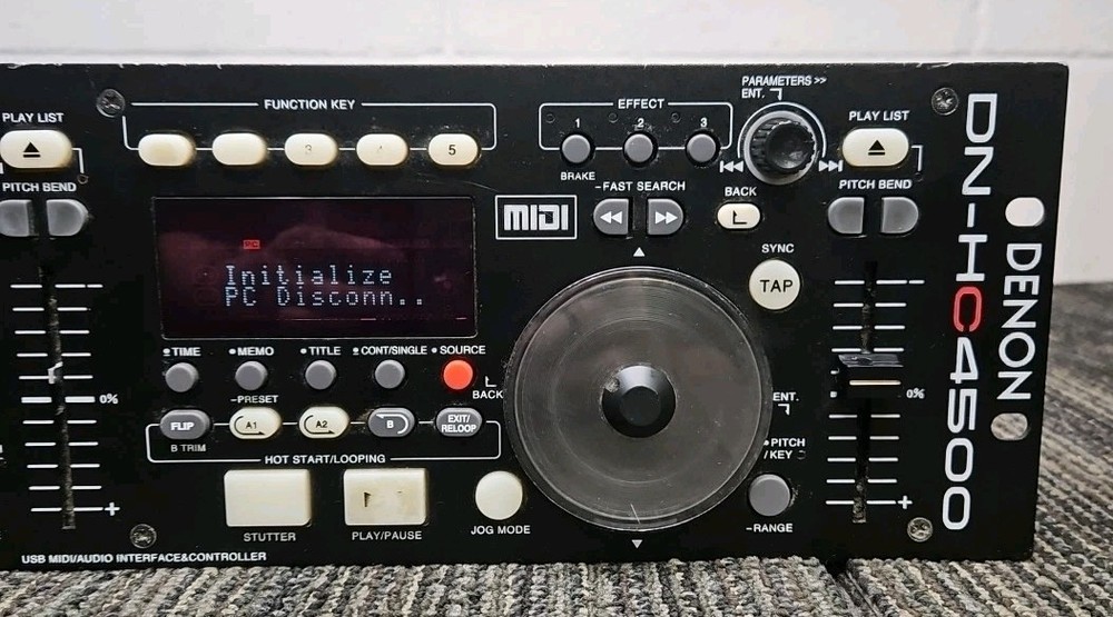 Denon DN-HC4500 USB MIDI/Audio Interface & Controller - FOR PARTS/NOT WORKING