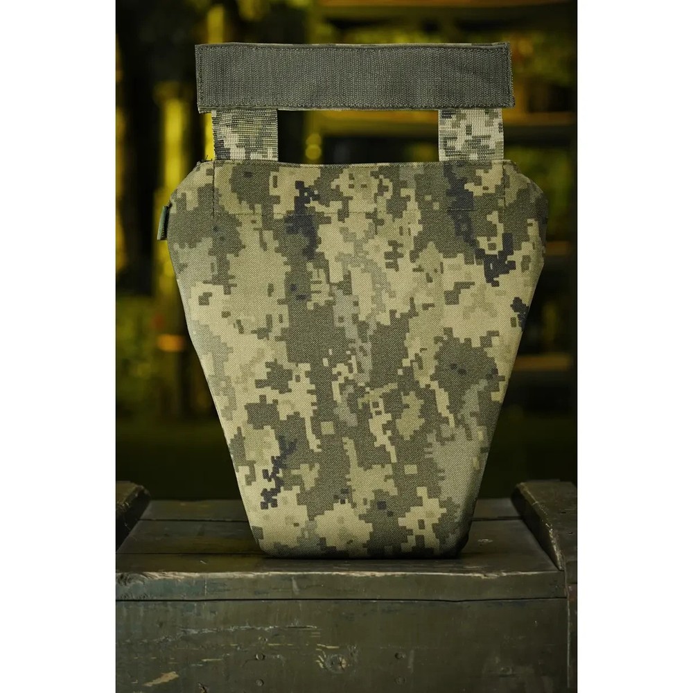 Ukrainian Groin Protector MM14 Pixel Ballistic Panel Level 1 UHMWPE Armor