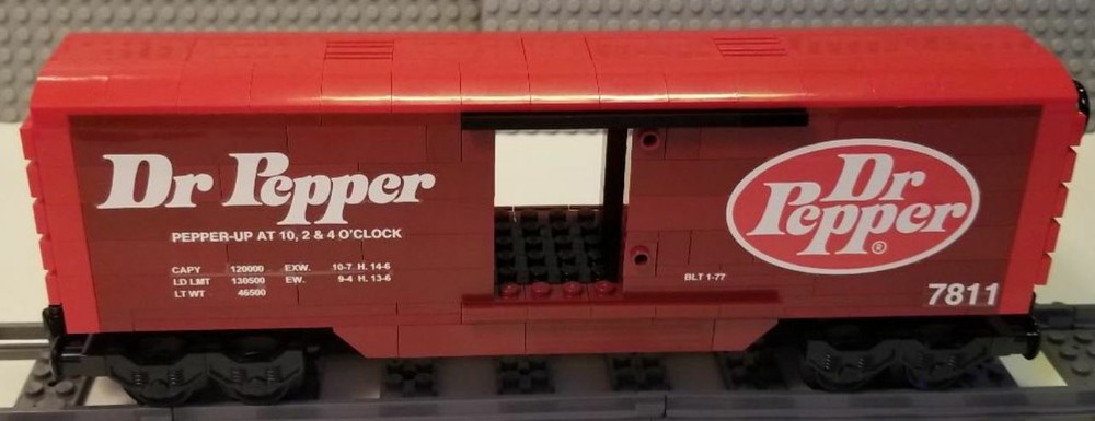 Custom Train Dr. Pepper Boxcar -- PLEASE READ ITEM DESCRIPTION --