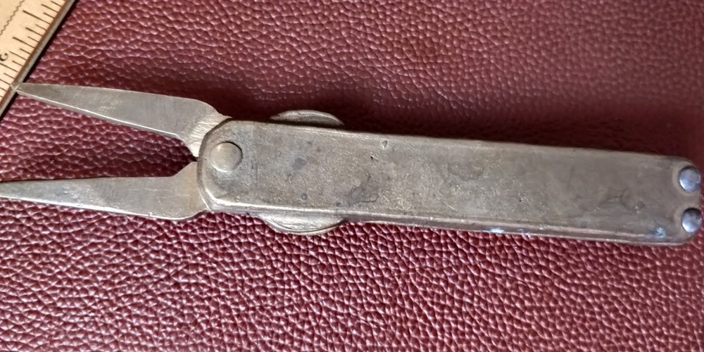 Brass Revolutionary War era Pewter Button Mold
