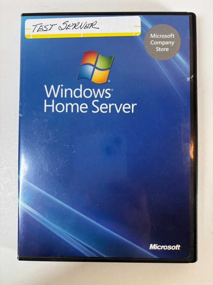 Rare Microsoft Windows Home Server 2007 OEM Software Product Key Microsoft Store