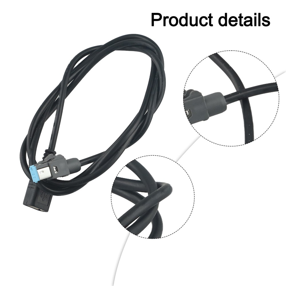 Direct Installation CD Audio Radio Player Cable 12V Voltage Easy To Use