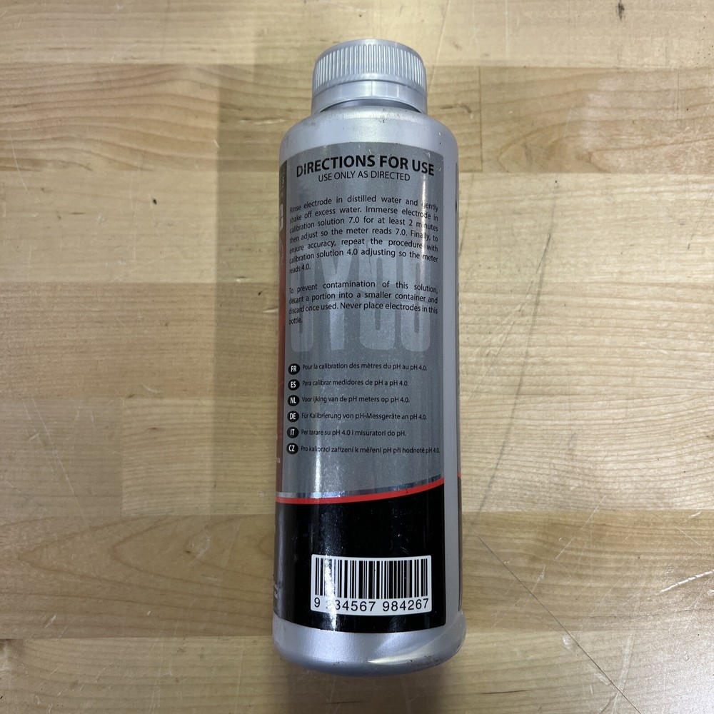 CYCO pH Calibration Solution Kit pH 4.0 500-mL Bottles (2 PACK)