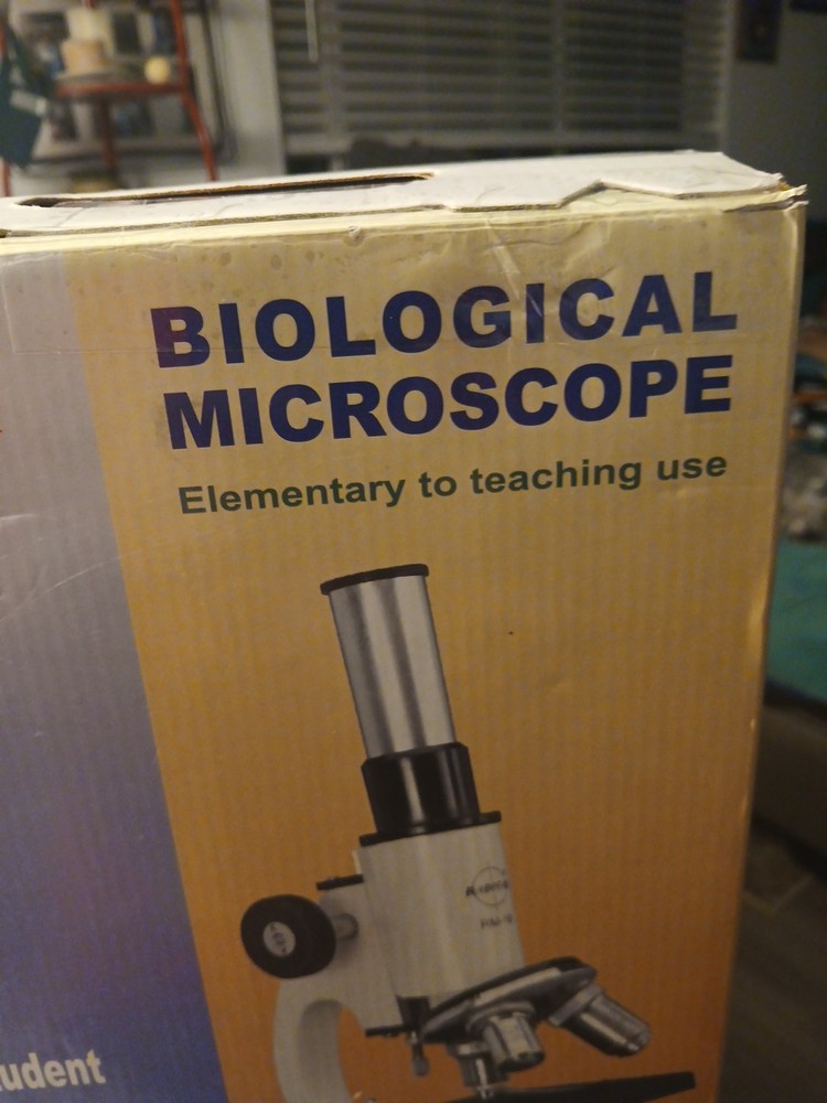 Microscope Student School Radical New In Opened Box RM-1B ELEMENTARY TO Teaching