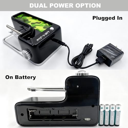 Automatic Cigarette Rolling Machine - USB-C & Battery Powered, Adjustable Densit