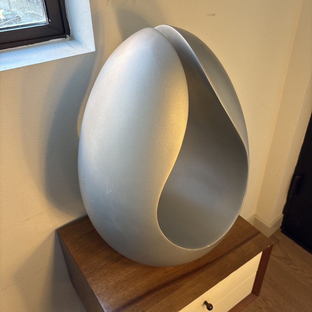 Ovo Magazine Rack by Stamp Branex Silver