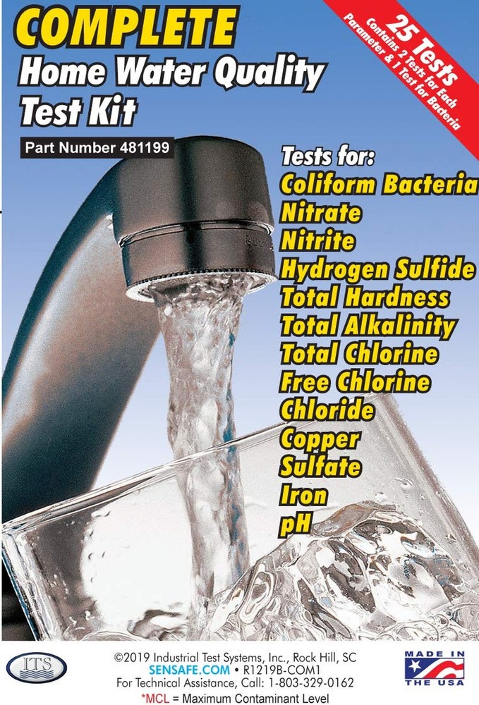 Sensafe Complete Home Water Quality Test Kit