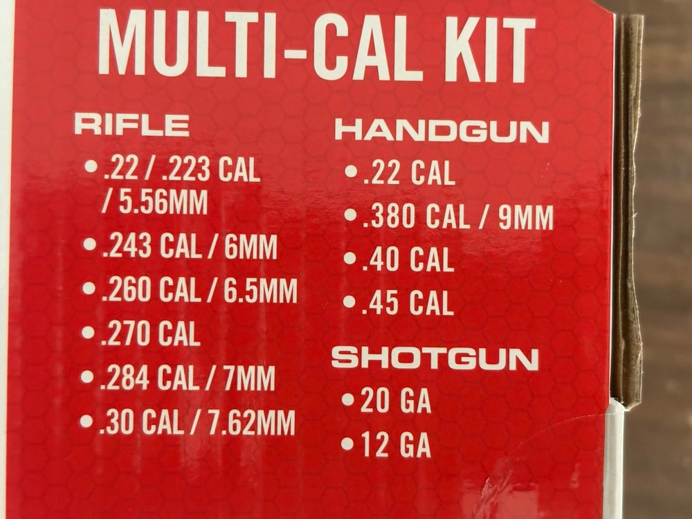 Real Avid Bore-Max Master Cleaning Kit Multi-Caliber Mobile Workstation Case