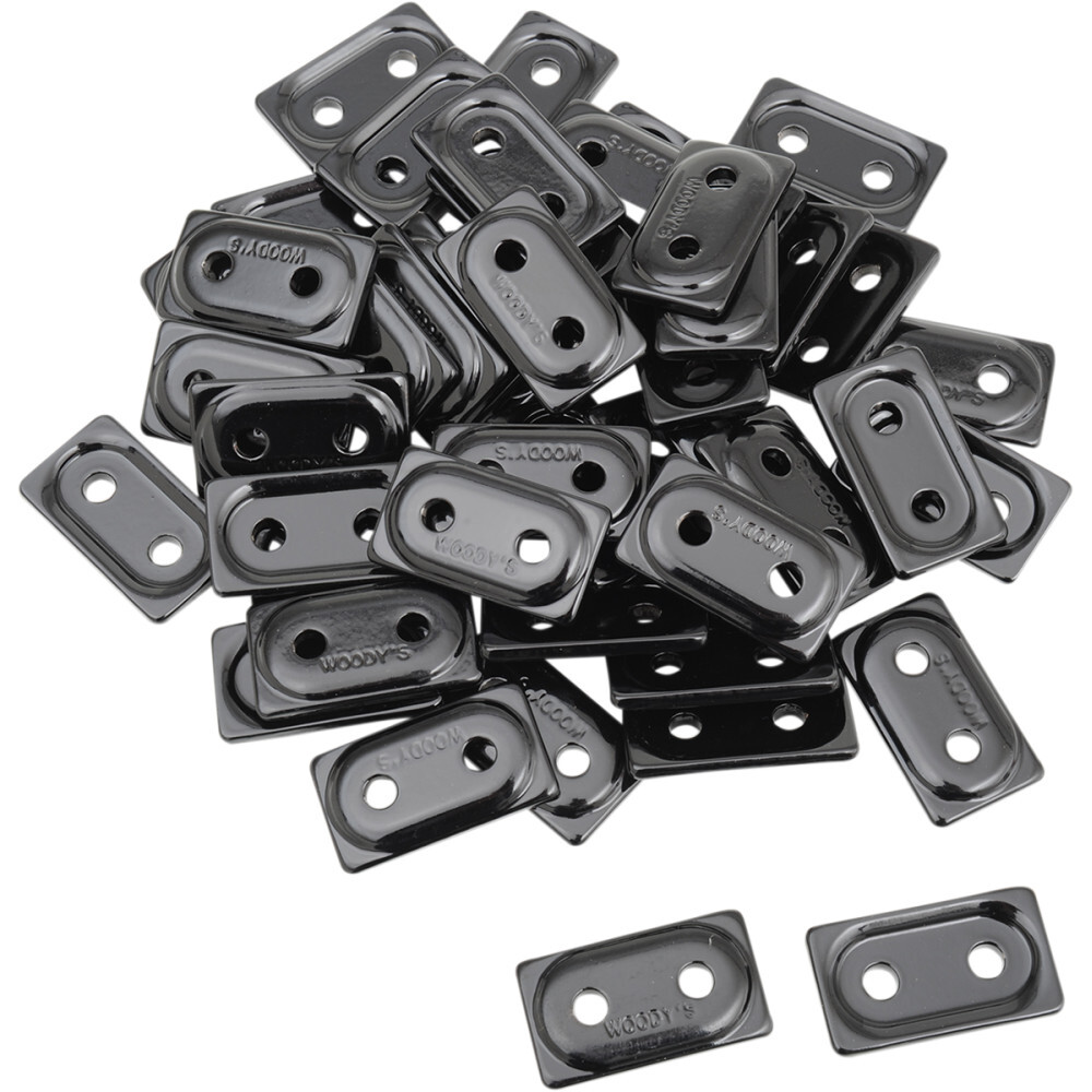 Woody's Support Plates - Black - 48 Pack | ADD2-3810-B
