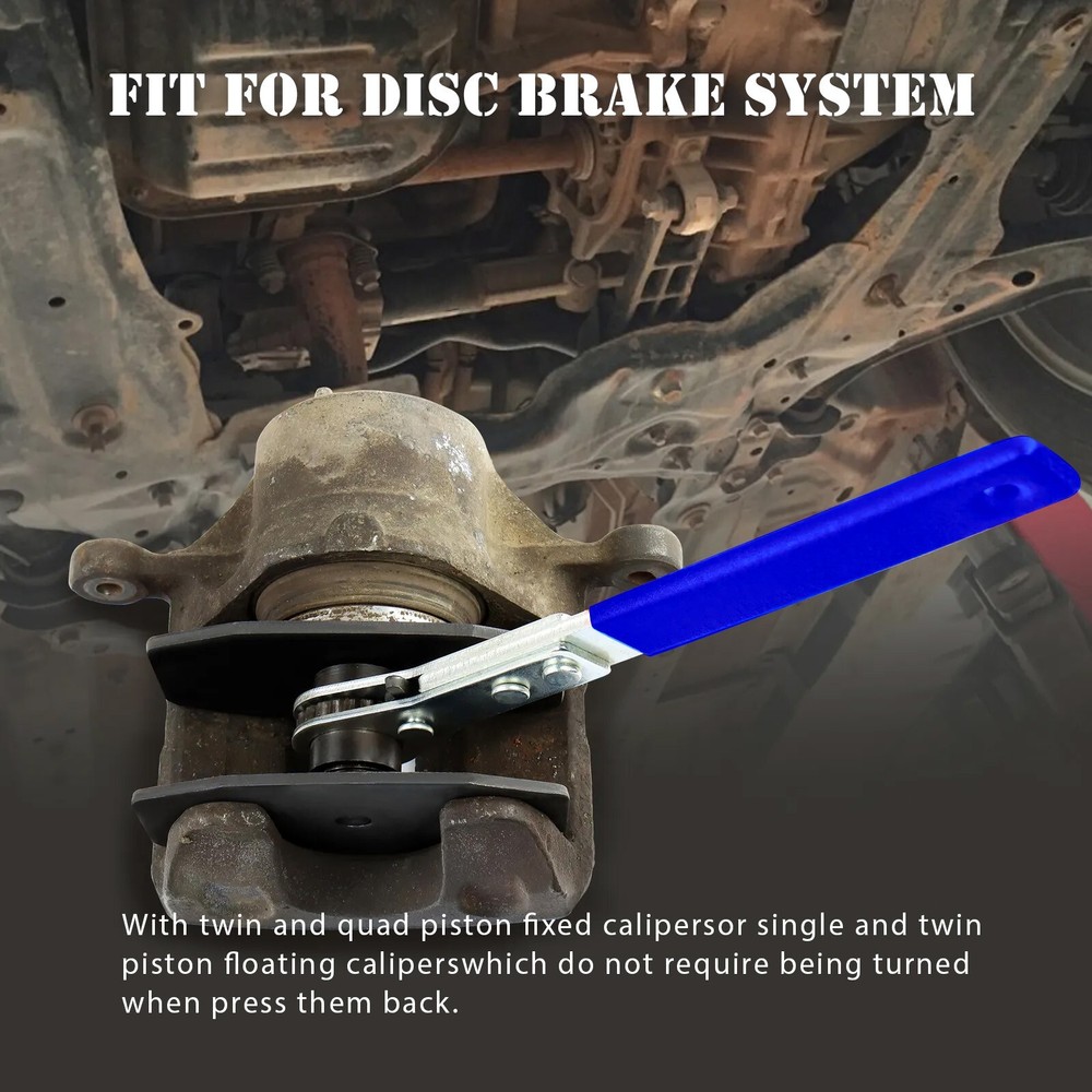 Brake Caliper Compression Tool Brake Caliper Tool Spreader with 2 Hangers