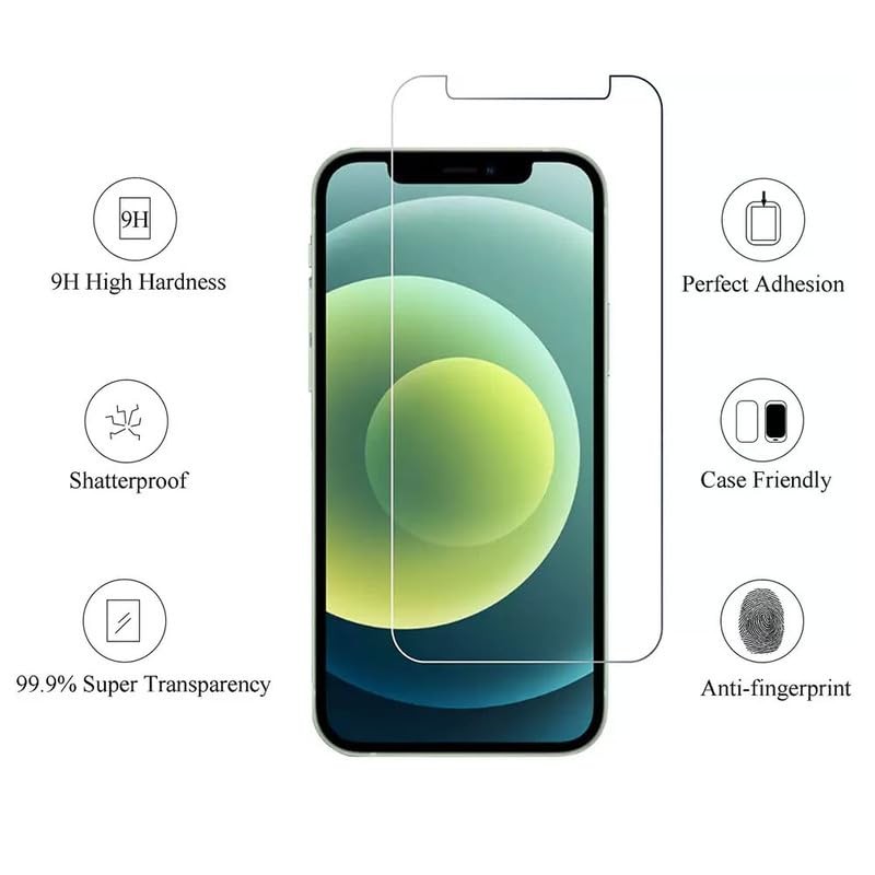 Case for BLU C9 + Glass Screen Protector Tempered Black Case + Tempered Glass*1