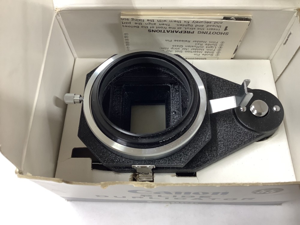 Canon Slide Duplicator w/55mm ring adapter