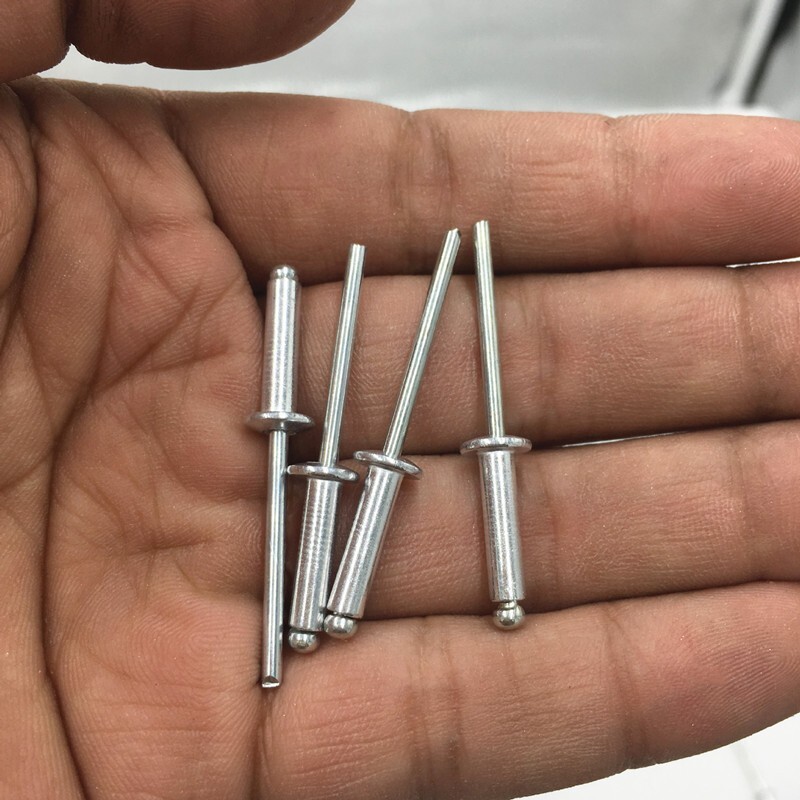 385PC Pop Rivets Assortment Kit Aluminum Blind Rivets 8 Size Blind Rivet